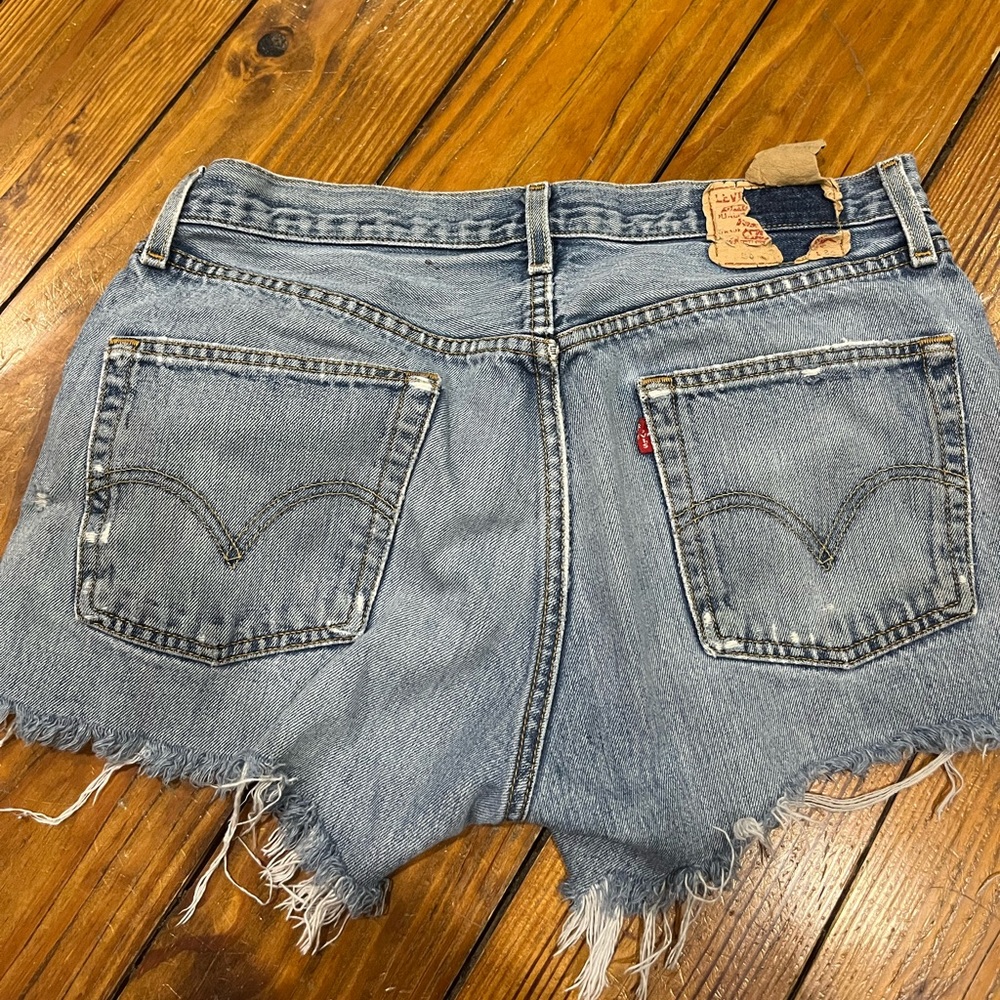 Levi’s Light Washed Jean Shorts